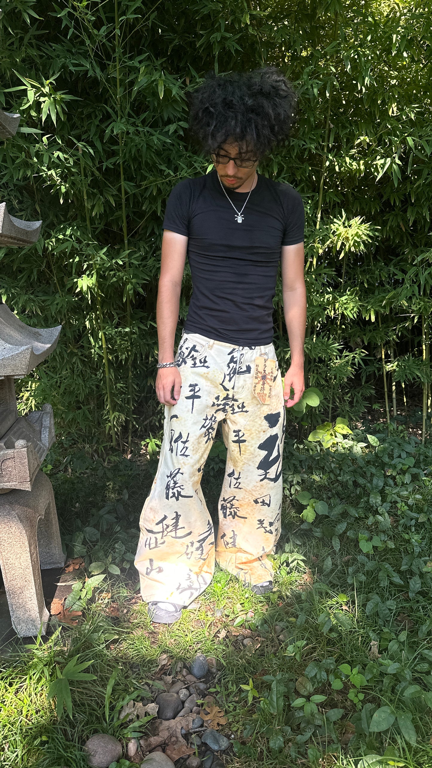 “YOSEGAKI” JEANS
