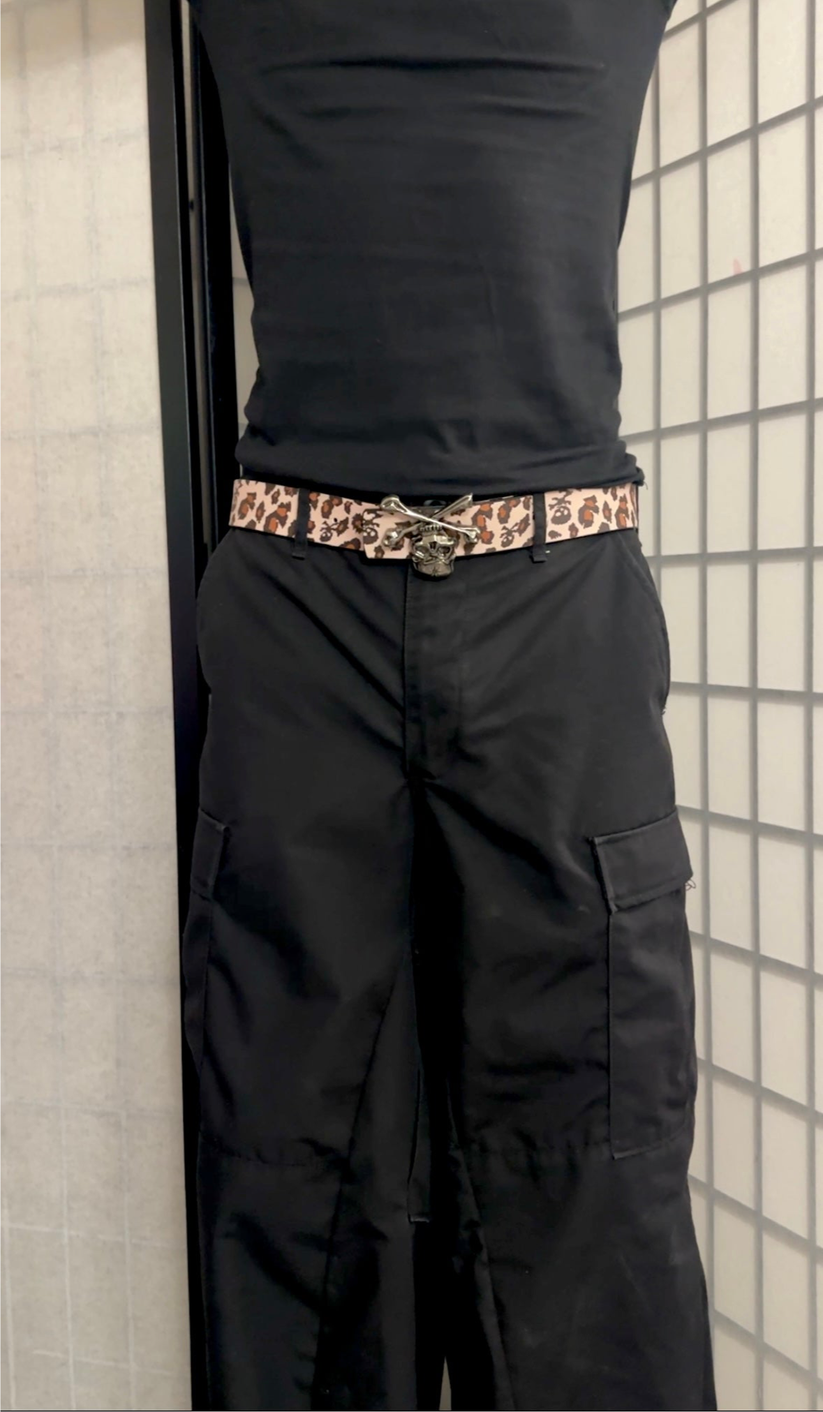 “TOXIC” LEOPARD BELT (REVERSIBLE)