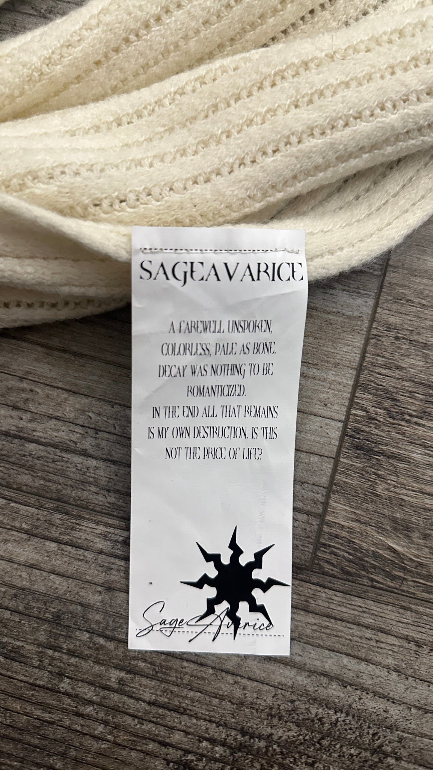 “SHAWL” SCARF