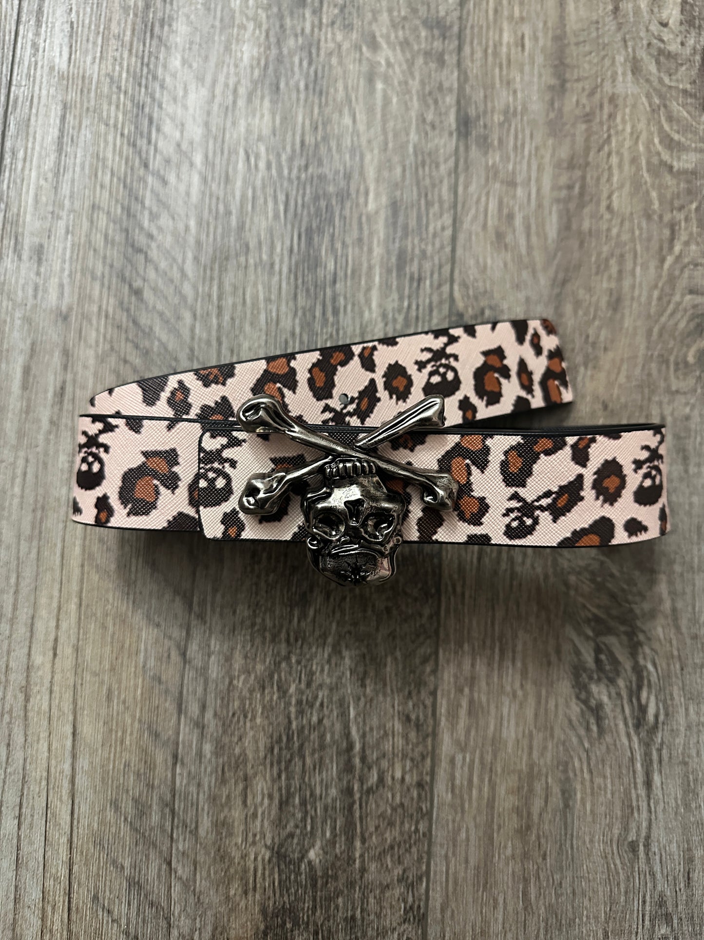 “TOXIC” LEOPARD BELT (REVERSIBLE)