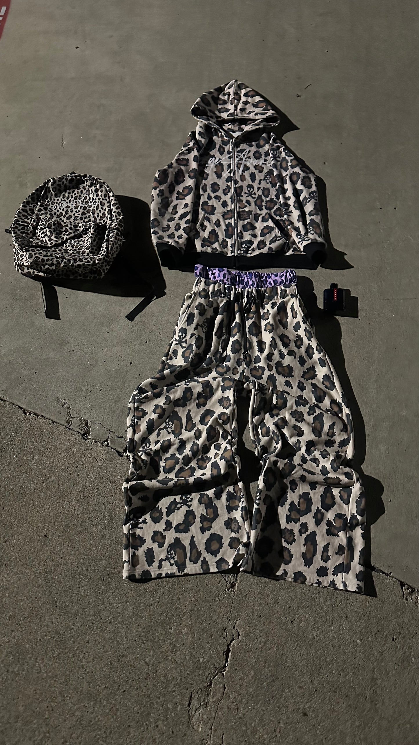 "TOXIC" DIGITAL CHEETAH HOODIE