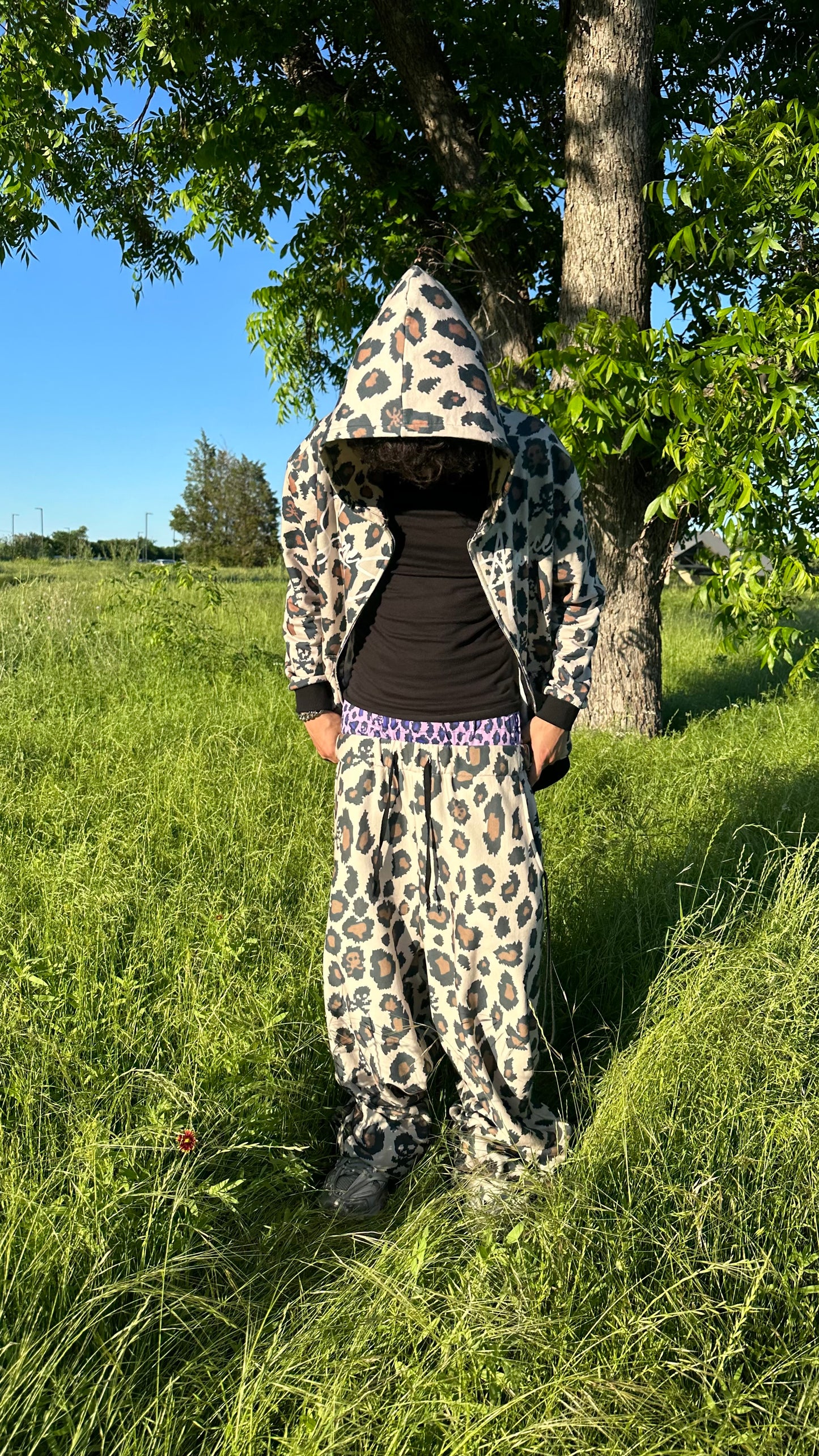 "TOXIC" DIGITAL CHEETAH HOODIE
