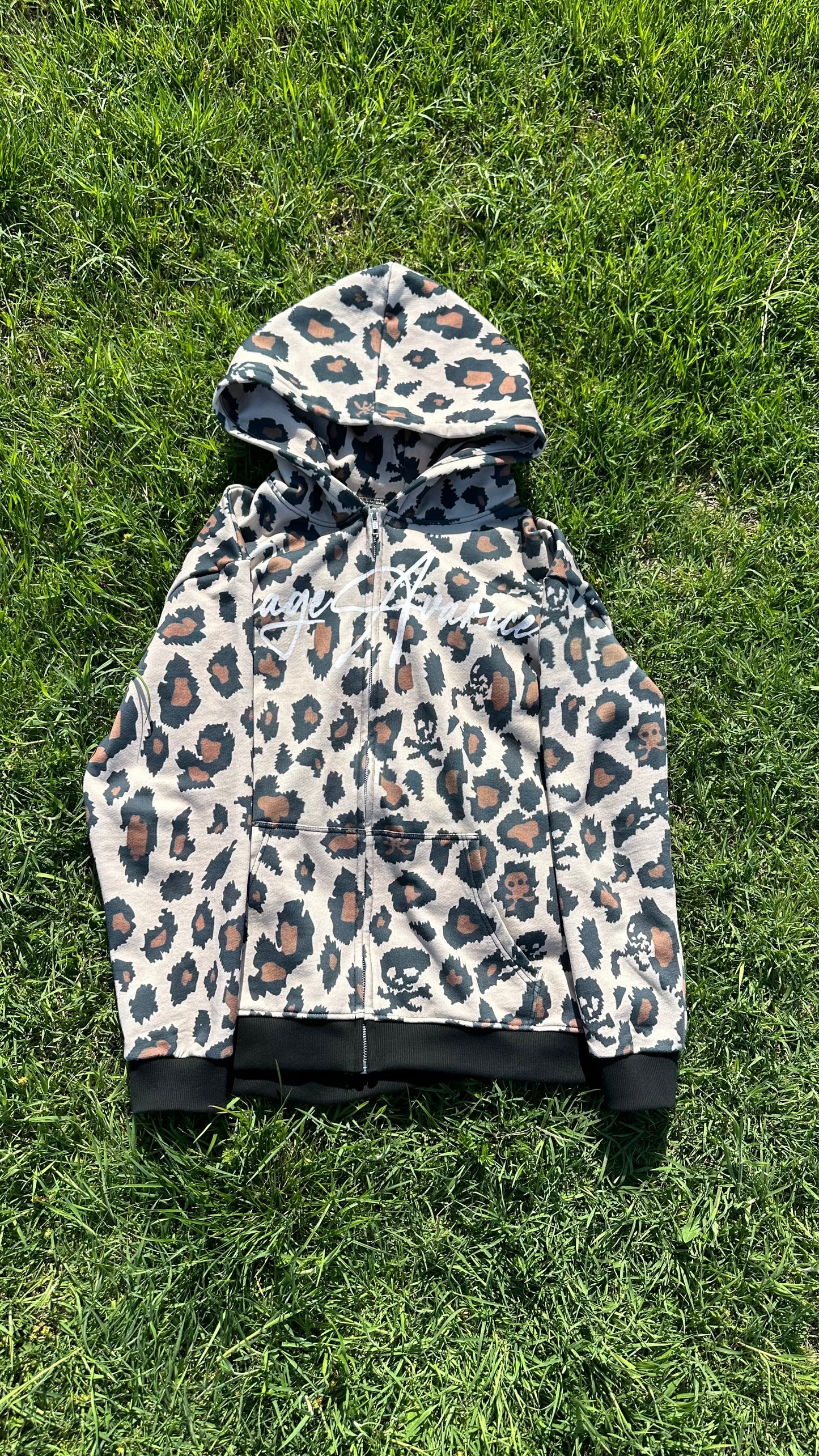 "TOXIC" DIGITAL CHEETAH HOODIE