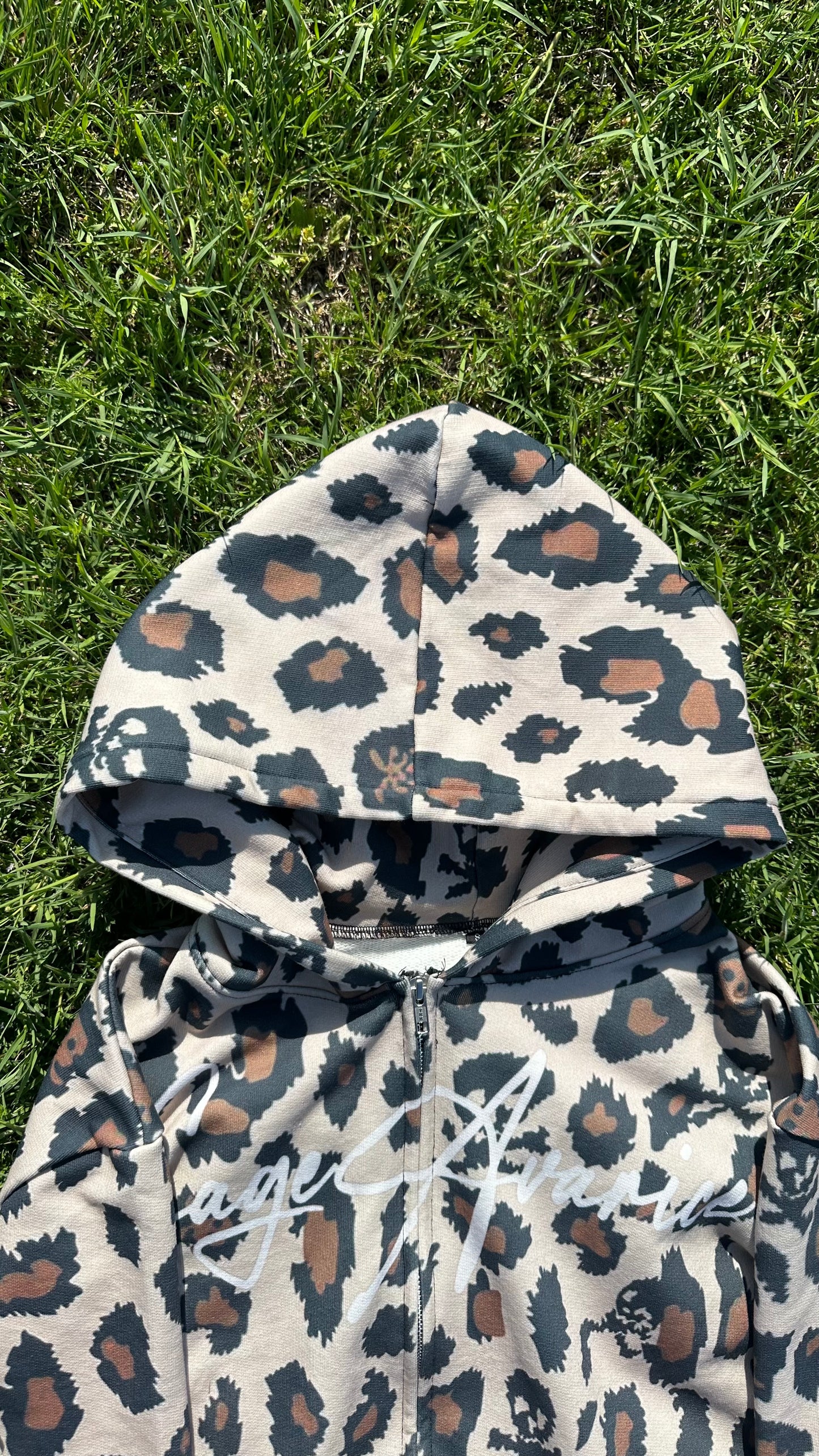 "TOXIC" DIGITAL CHEETAH HOODIE
