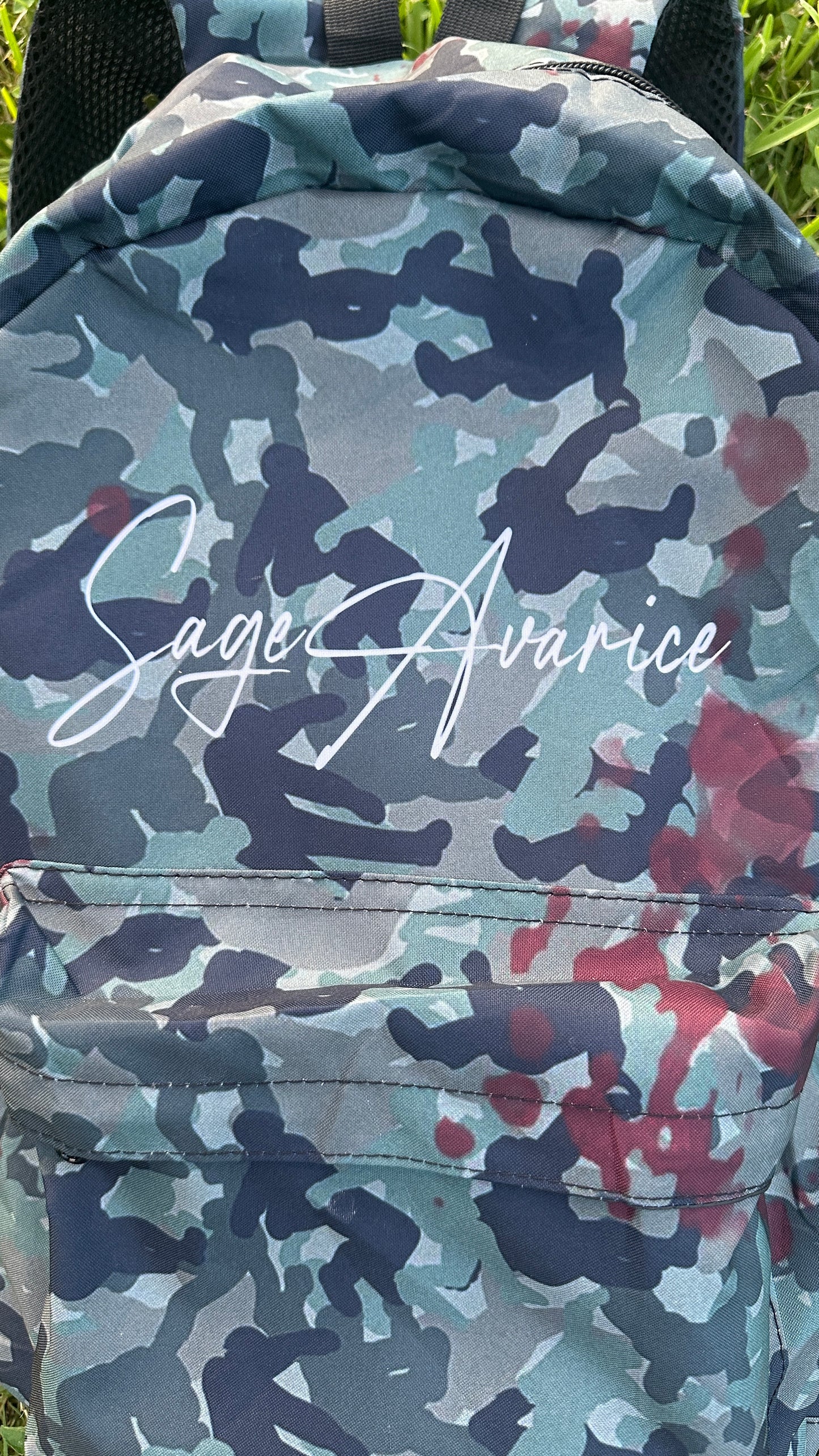 “WOUNDED CAMO” BACKPACK