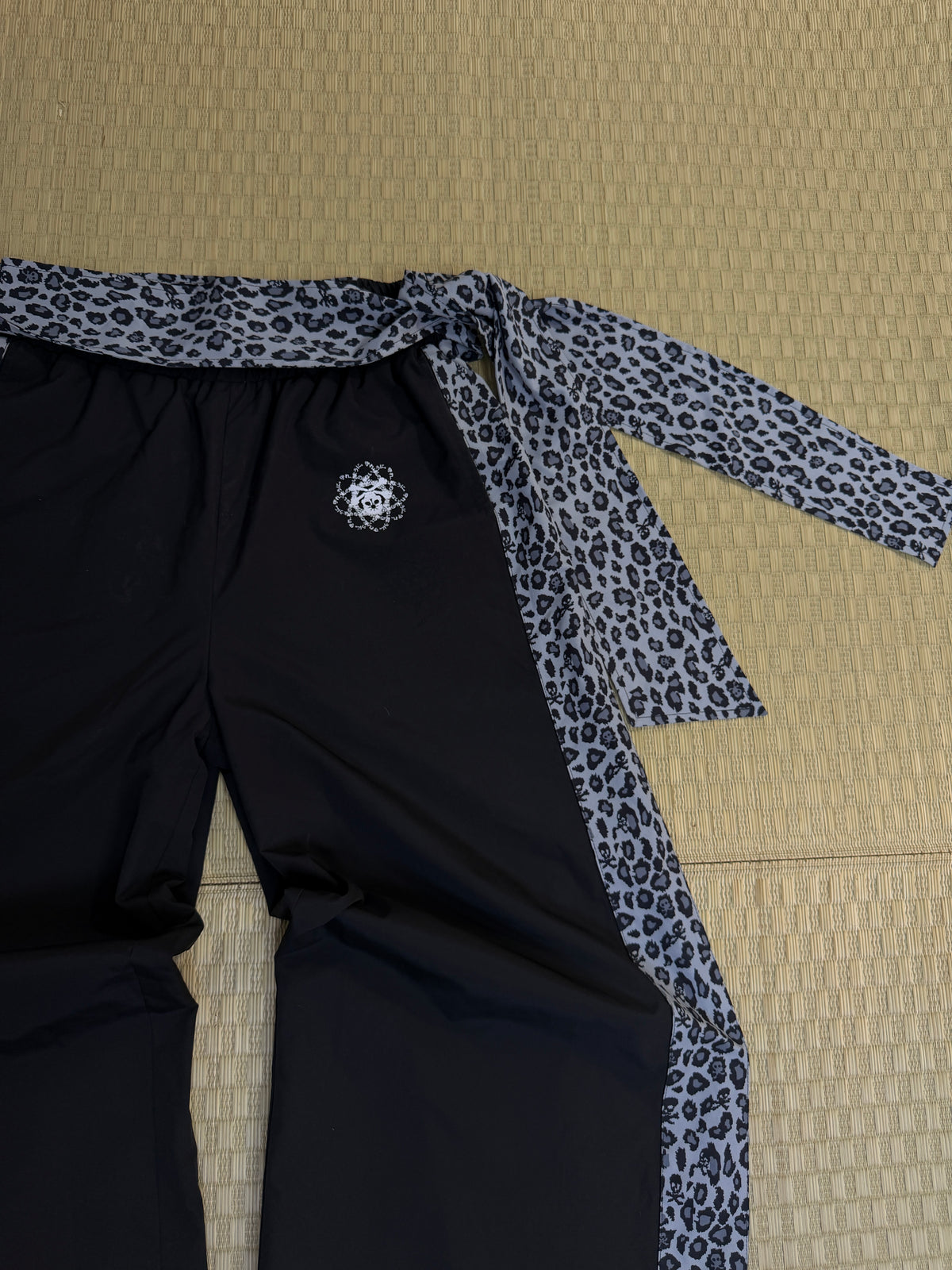 "OMEN LEOPARD" NYLON PANT