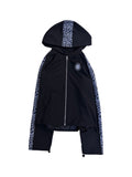 "OMEN LEOPARD" NYLON HOODIE