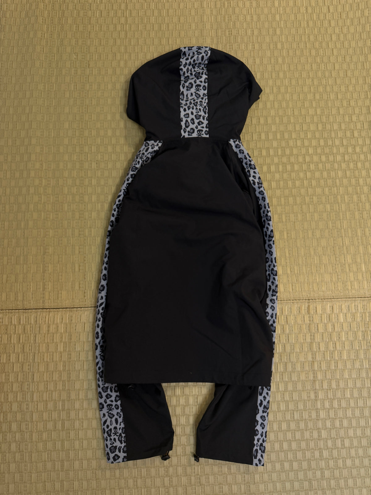 "OMEN LEOPARD" NYLON HOODIE