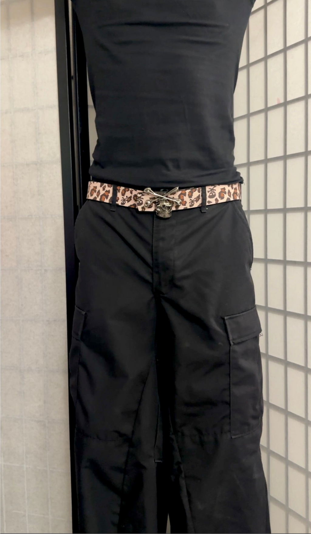 “TOXIC” LEOPARD BELT (REVERSIBLE)