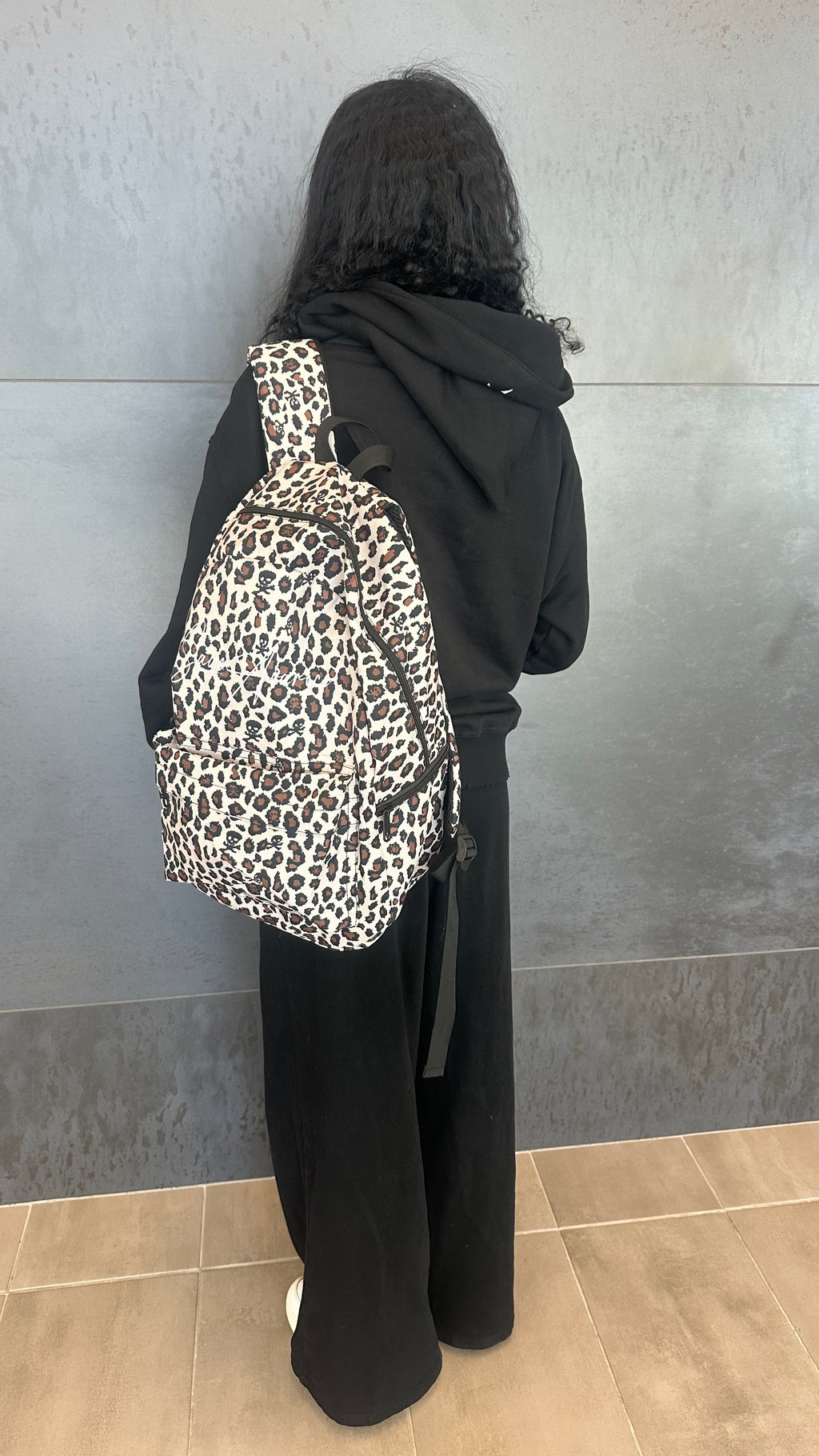 "TOXIC DIGITAL" LEOPARD BACKPACK