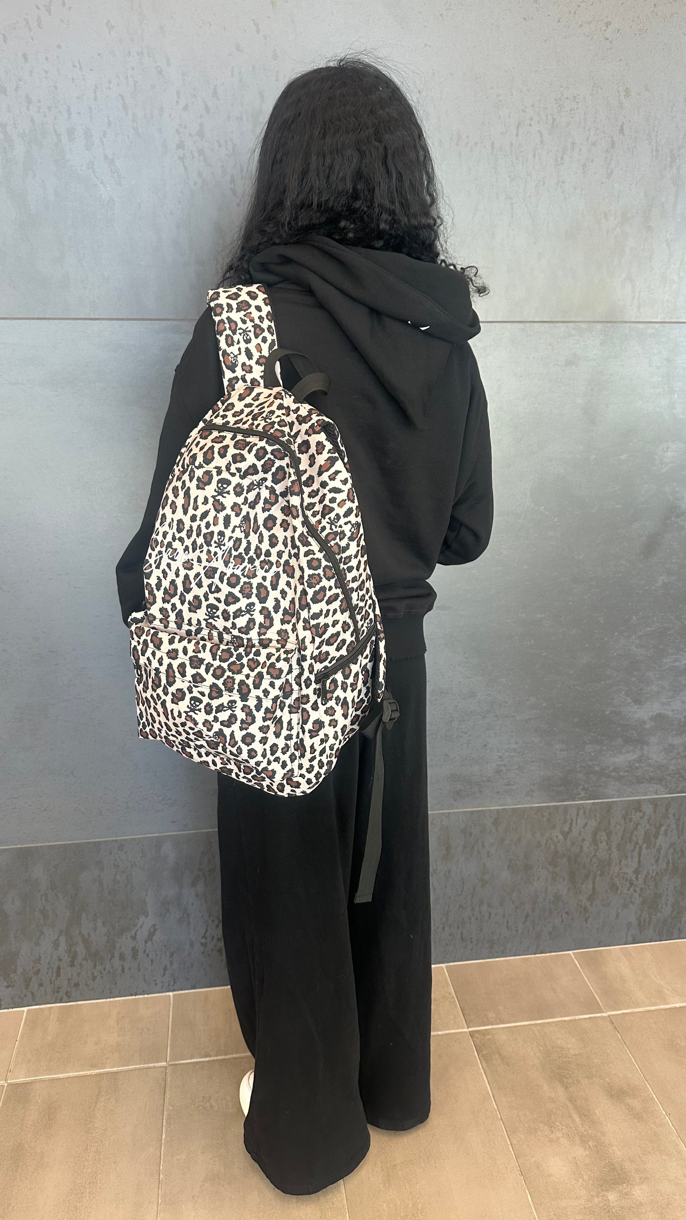 "TOXIC DIGITAL" LEOPARD BACKPACK
