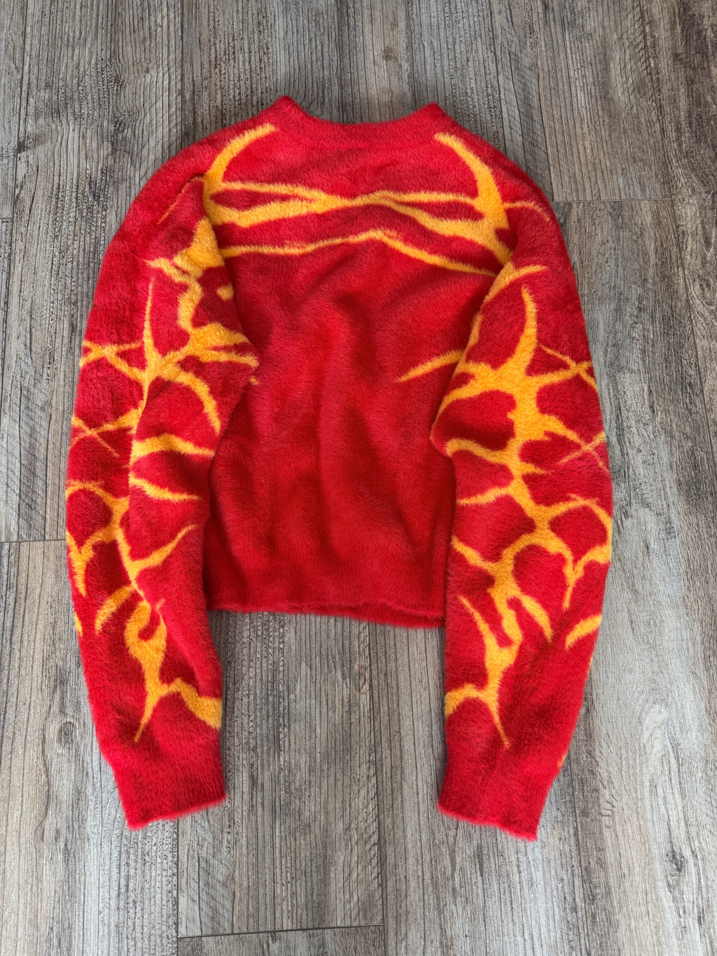“DARUMA” MOHAIR SWEATER