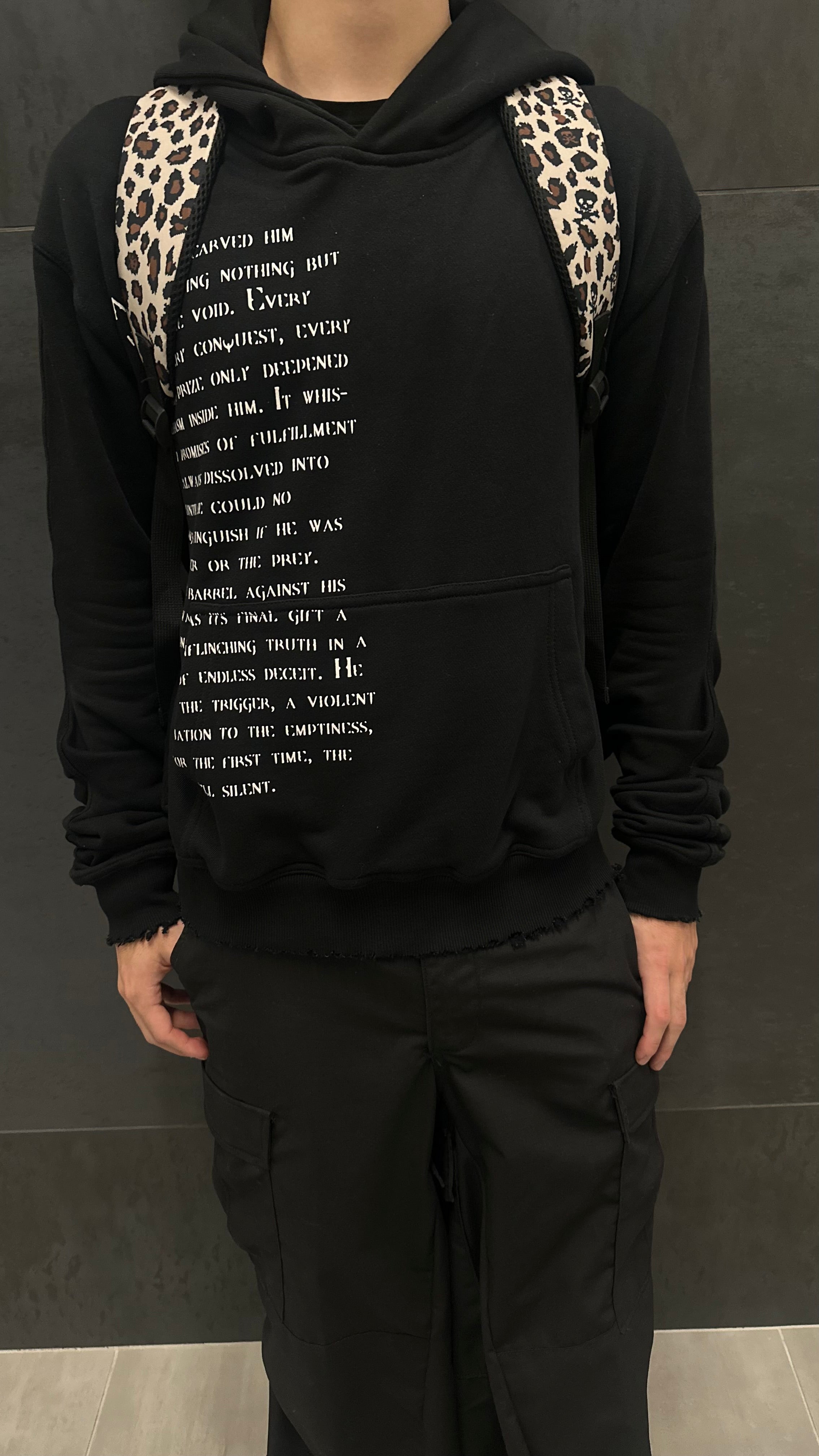 "TOXIC DIGITAL" LEOPARD BACKPACK