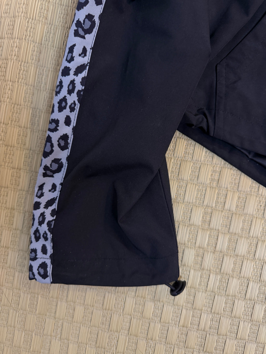 "OMEN LEOPARD" NYLON HOODIE