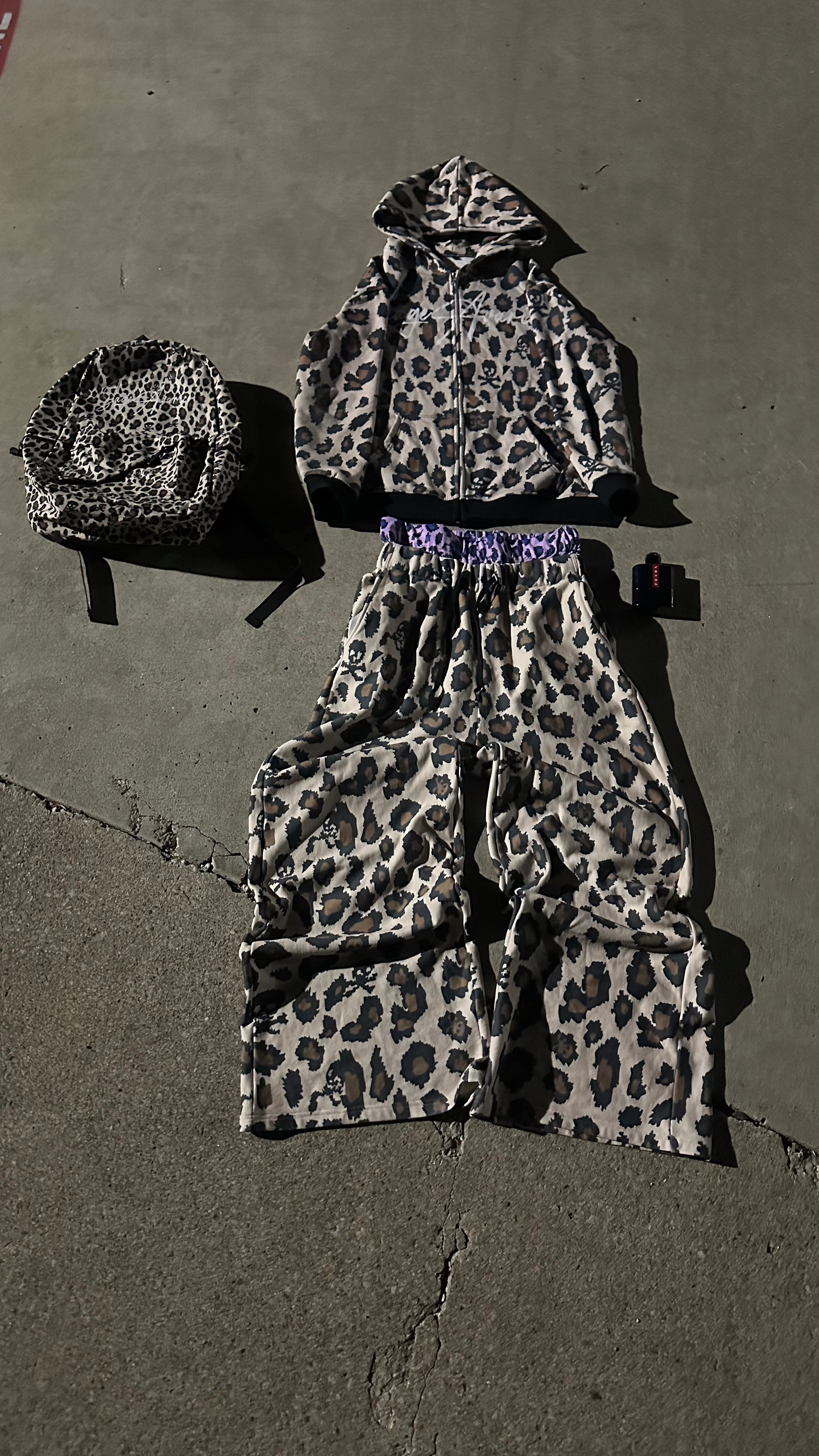 "TOXIC" DIGITAL CHEETAH HOODIE