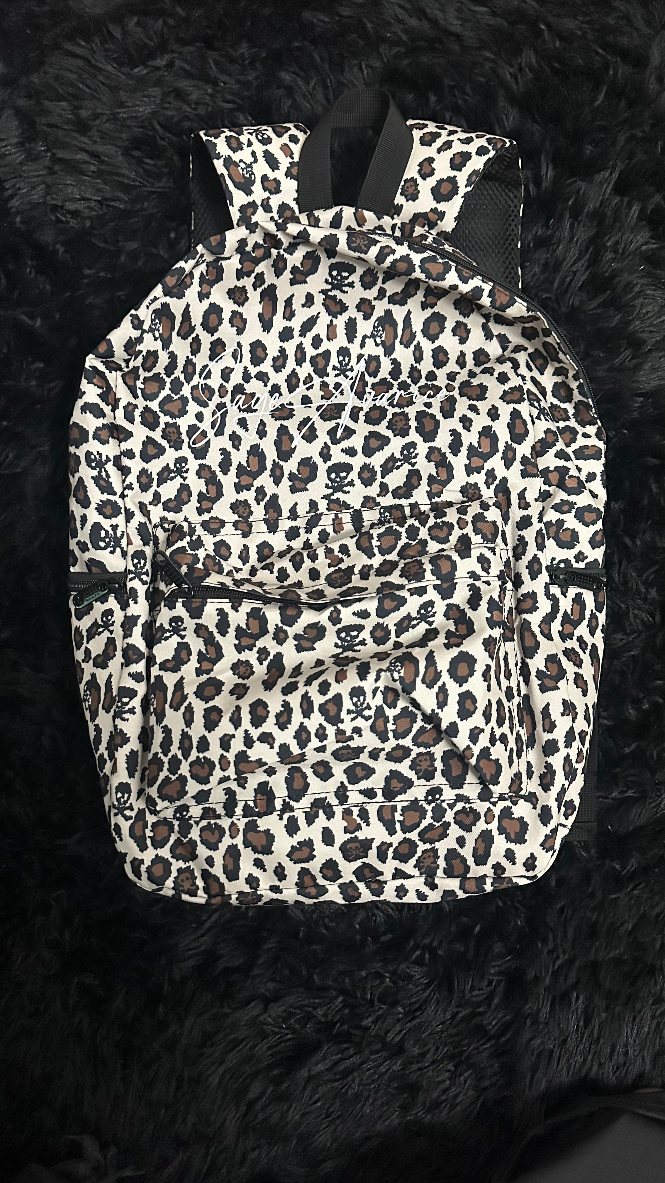 "TOXIC DIGITAL" LEOPARD BACKPACK