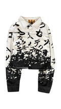 “KATAKANA” DENIM JACKET